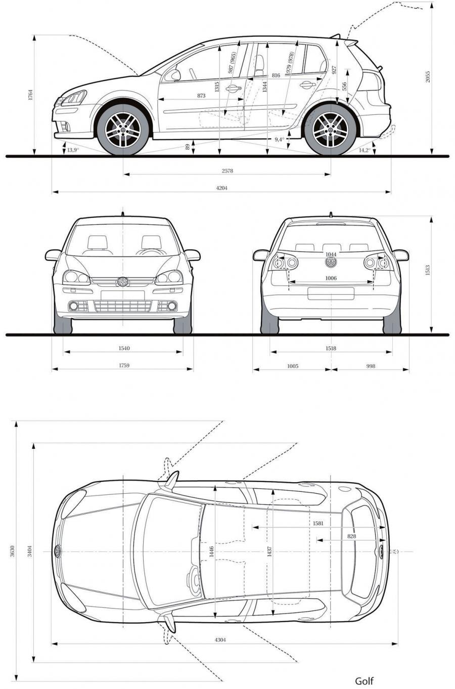  Volkswagen Golf 2004 года  (фото 15 из 170)